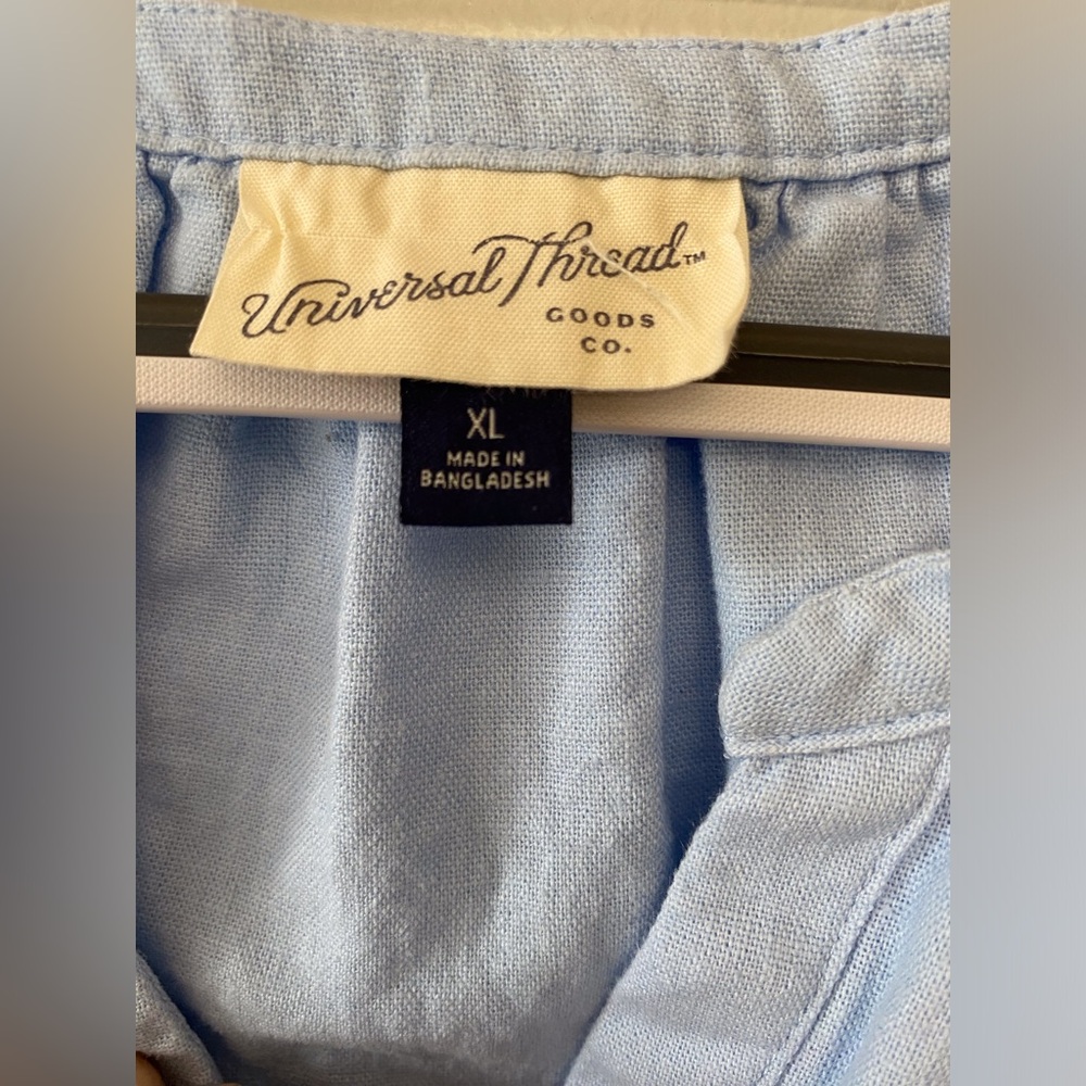 Universal Thread Sky Blue Blouse - image 5